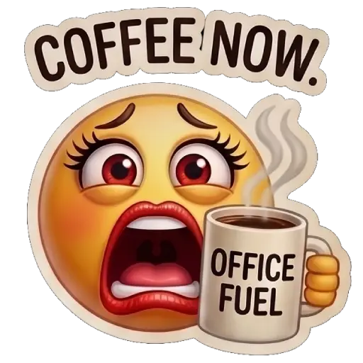 office jokes, smiley faces, emoji, funny office stickers, office, boss, WhatsApp stickers, sticker pack, free download (13)